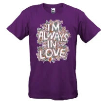 Футболка i`m always in love